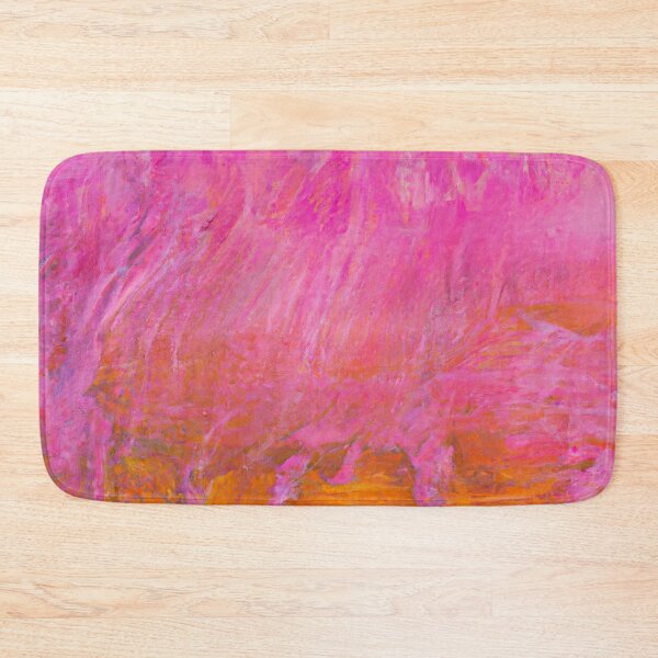 Item preview, Abstract Art Painting - Colorfield - Pink with Orange designed and sold by Inomaly Art.