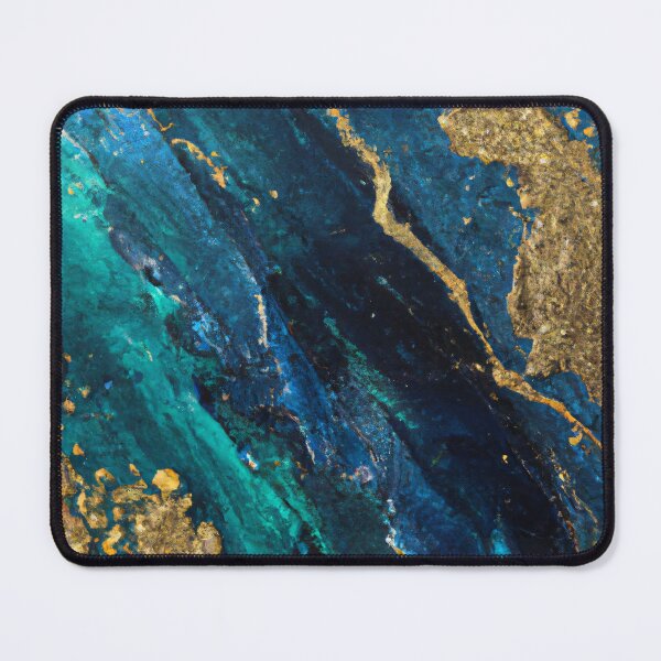 Item preview, Abstract art - Color Field - Jad with Gold designed and sold by Inomaly Art.