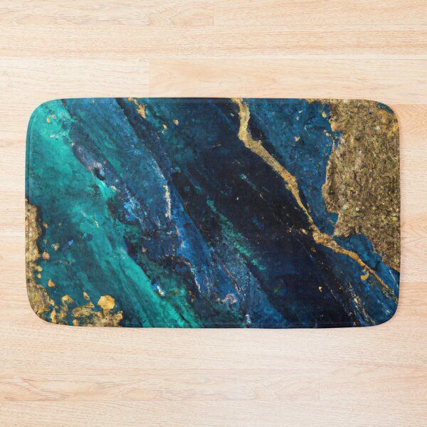 Item preview, Abstract art - Color Field - Jad with Gold designed and sold by Inomaly Art.