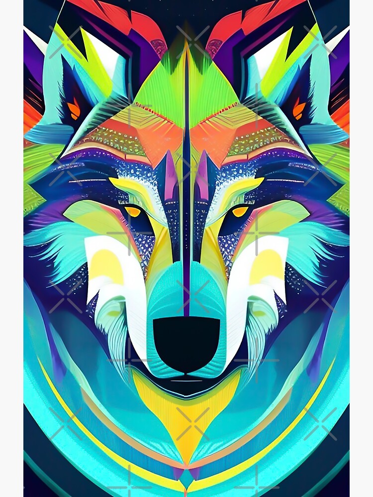 "Wolf Wolves Wolf Art " Sticker for Sale by CattlettArt Redbubble
