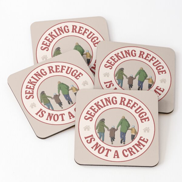 Item preview, Seeking Refuge Is Not A Crime designed and sold by Picket Club.