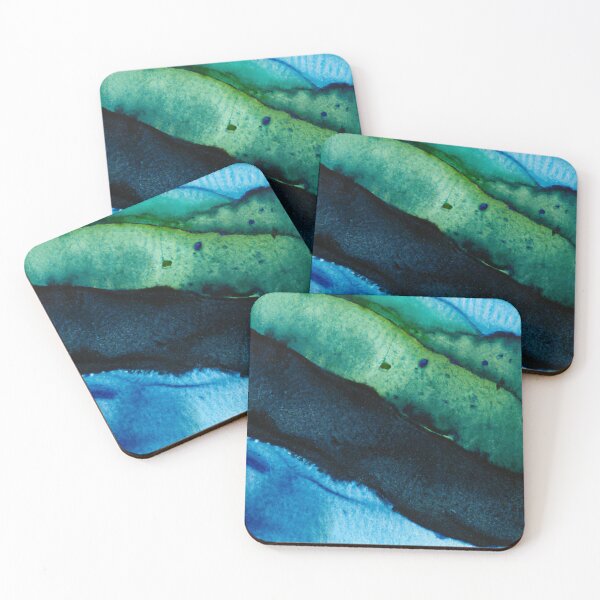 Item preview, Abstract art - Color Field - Rich watercolour designed and sold by Inomaly Art.