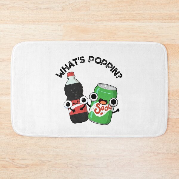 Item preview, What's Poppin Funny Soda Pop Puns  designed and sold by punnybone.
