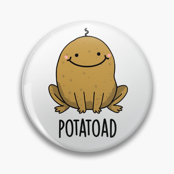 Item preview, Potatoad Funny Potato Toad Puns  designed and sold by punnybone.