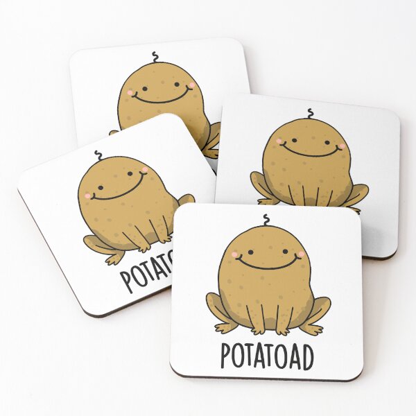 Item preview, Potatoad Funny Potato Toad Puns  designed and sold by punnybone.