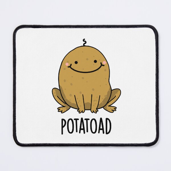 Item preview, Potatoad Funny Potato Toad Puns  designed and sold by punnybone.
