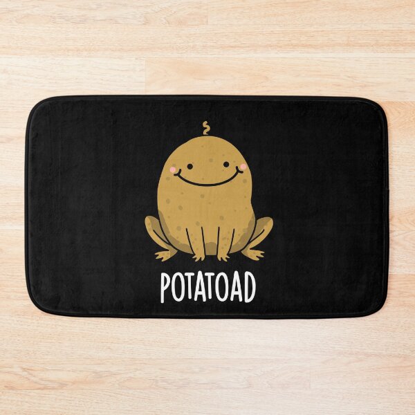 Item preview, Potatoad Funny Potato Toad Puns (Dark BG) designed and sold by punnybone.