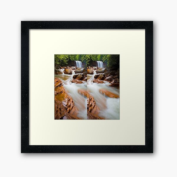 Item preview, Beautiful , White Waters coming from lush green mountains.  designed and sold by Tiannalaw.
