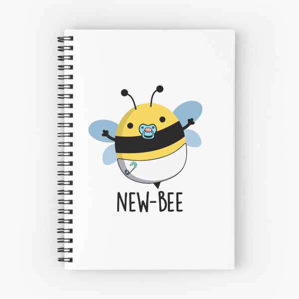 Item preview, New Bee Funny Bug Puns  designed and sold by punnybone.