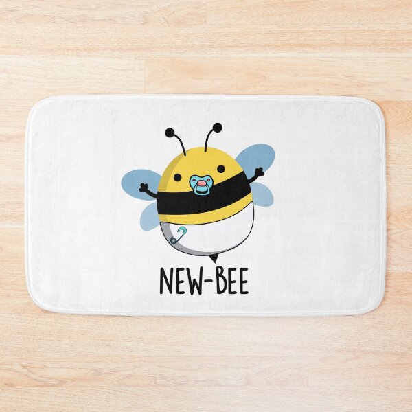 Item preview, New Bee Funny Bug Puns  designed and sold by punnybone.