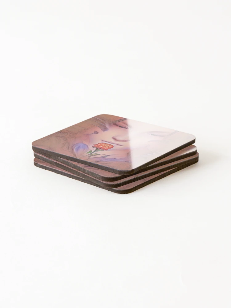 Thumbnail 4 of 5, Coasters (Set of 4), Contemplation designed and sold by TiltedCode.