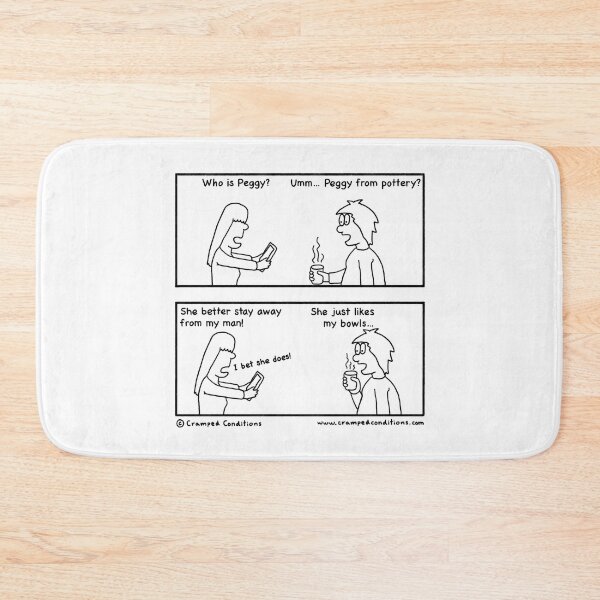 Item preview, Peggy from pottery designed and sold by Cramped Conditions.