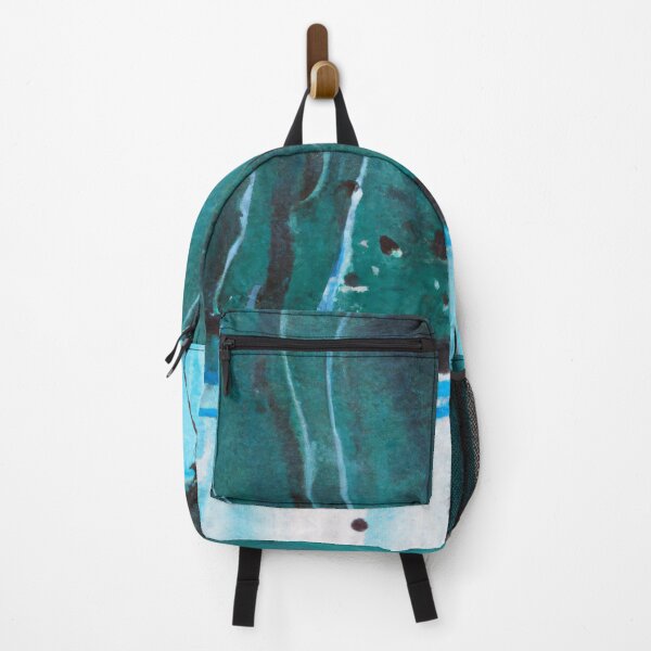 Item preview, Abstract art - Color Field - Teal, Blue and White designed and sold by Inomaly Art.
