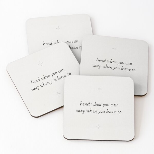 Item preview, bend when you can, snap when you have to designed and sold by gilmoregirlies.