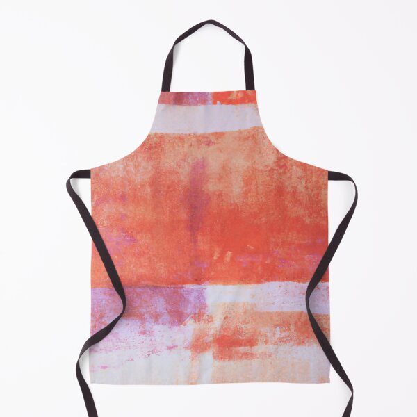 Item preview, Abstract art - Color Field - Rich watercolour - Purple and Salmon designed and sold by Inomaly Art.