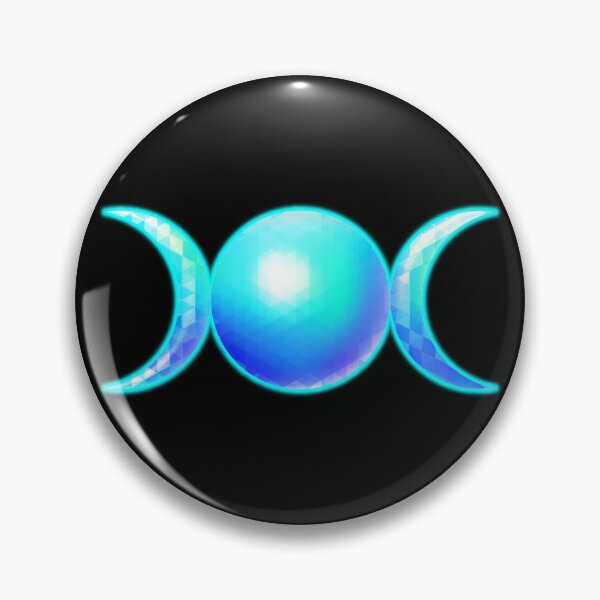Item preview, Crystal Triple Moon Symbol  designed and sold by FalcoSkyWolf.