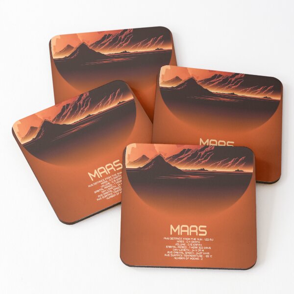Item preview, MARS - The Solar System (poster serie - 5/9) designed and sold by ThePropagandist.