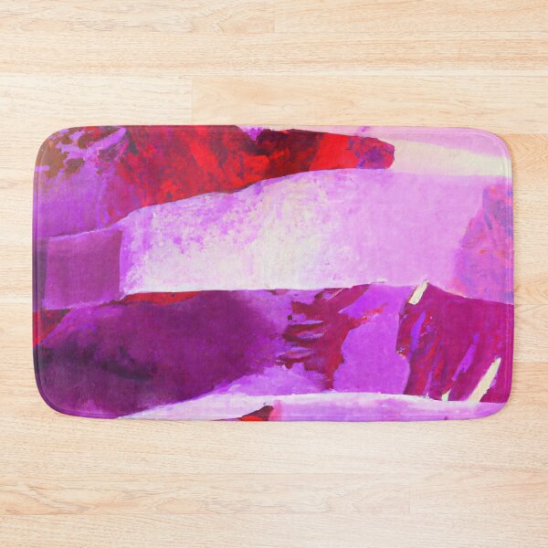 Item preview, Abstract Strips of Purple Color - Color Field designed and sold by Inomaly Art.