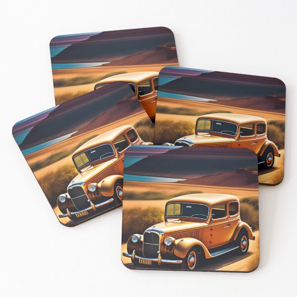 Item preview, Vintage Roadster On The Road designed and sold by AlteredUrbane.