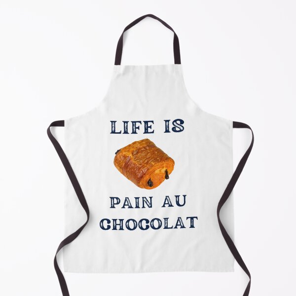 Aperçu de l'œuvre La vie est un pain au chocolat créée et vendue par LadyHustle.