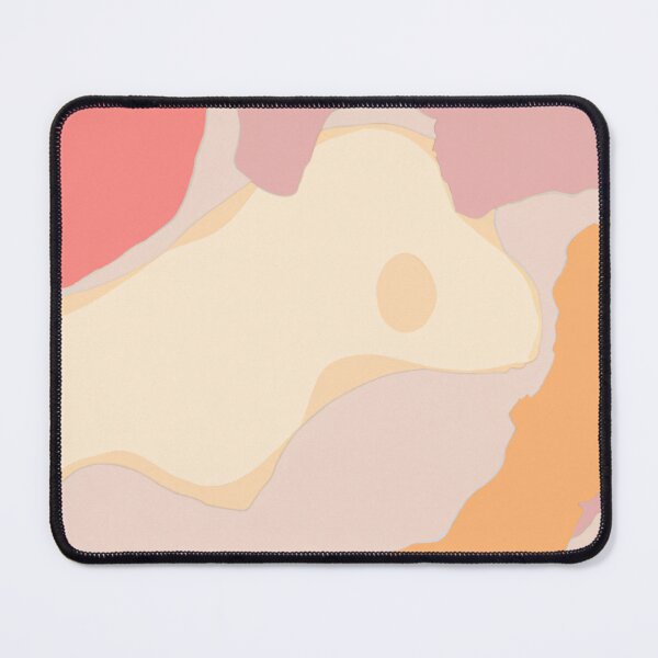 Item preview, Abstract art - Colour Field - Organic - Pink, Yellow and Cream designed and sold by Inomaly Art.