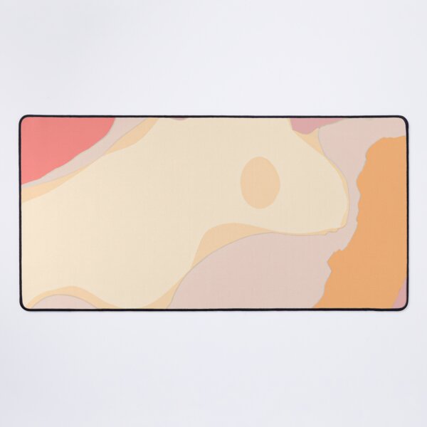 Item preview, Abstract art - Colour Field - Organic - Pink, Yellow and Cream designed and sold by Inomaly Art.