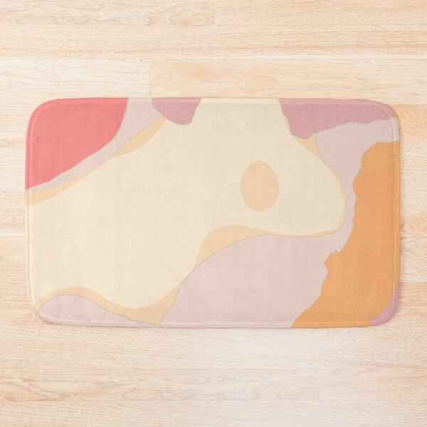 Item preview, Abstract art - Colour Field - Organic - Pink, Yellow and Cream designed and sold by Inomaly Art.
