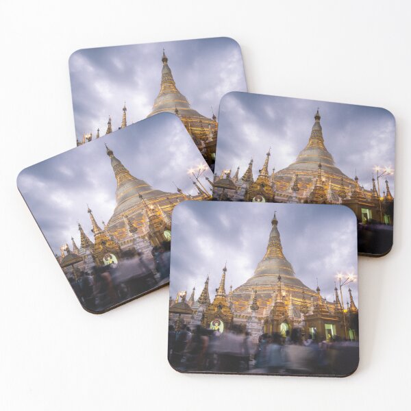 Item preview, Shwedagon Pagoda, Yangon, Myanmar designed and sold by TravelShots.