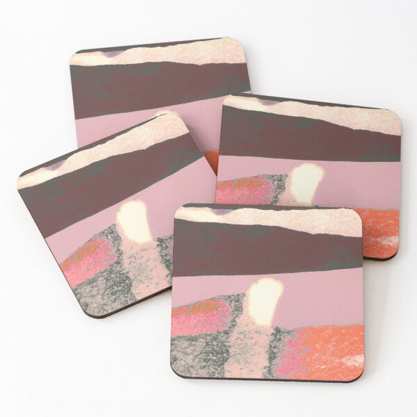 Item preview, Abstract Painting - Colorfield - Pink designed and sold by Inomaly Art.