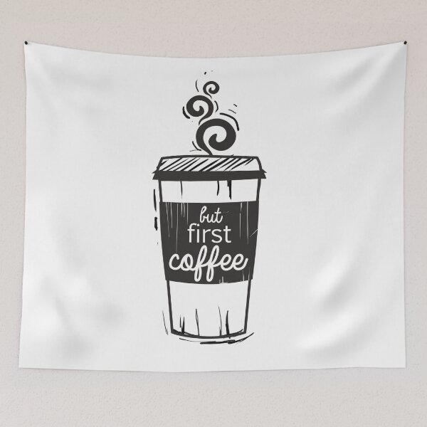 Item preview, But First Coffee designed and sold by mitalim.