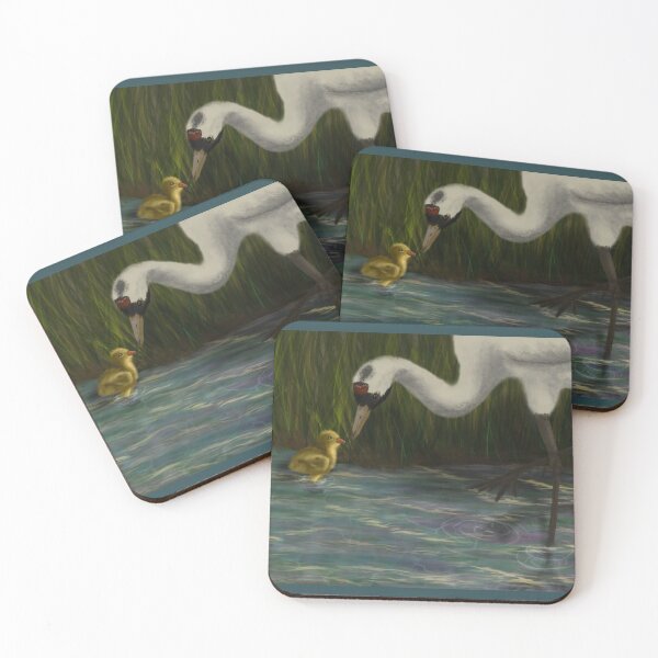 Item preview, Sandhill Crane with Chick designed and sold by Art-by-Sanna.