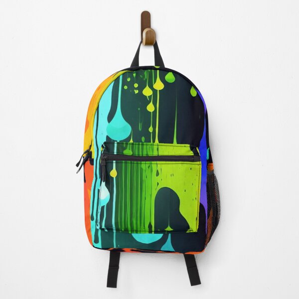 Item preview, Abstract Paint Splatter on Black designed and sold by calibrit.
