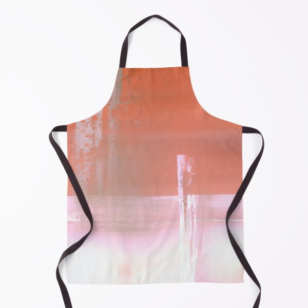 Item preview, Abstract art - Pink and Salmon Color Field Painting designed and sold by Inomaly Art.