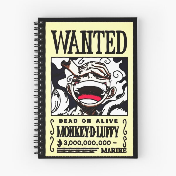 Item preview, Monkey D Luffy 3 Billion Gear 5 Wanted Poster One Piece designed and sold by TwistedDustArt.