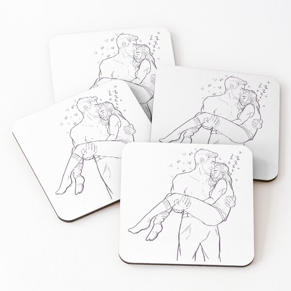 Item preview, Sleepy Couple  designed and sold by elizasketches.