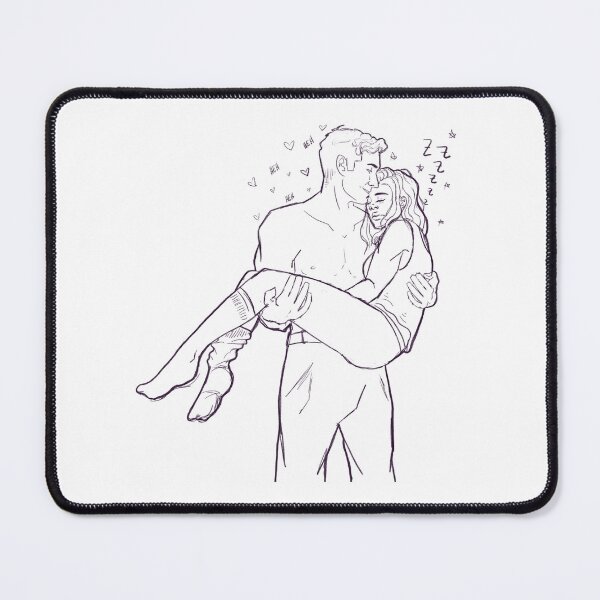 Item preview, Sleepy Couple designed and sold by elizasketches.