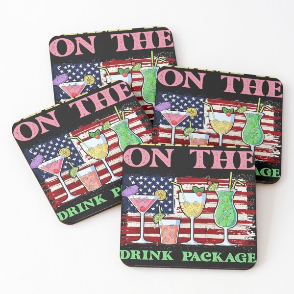 Item preview, Funny Cruise Blame It On The Drink Package Drinking Squad USA Flag NL designed and sold by LauraGaby.