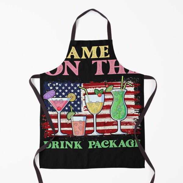 Item preview, Funny Cruise Blame It On The Drink Package Drinking Squad USA Flag NL designed and sold by LauraGaby.