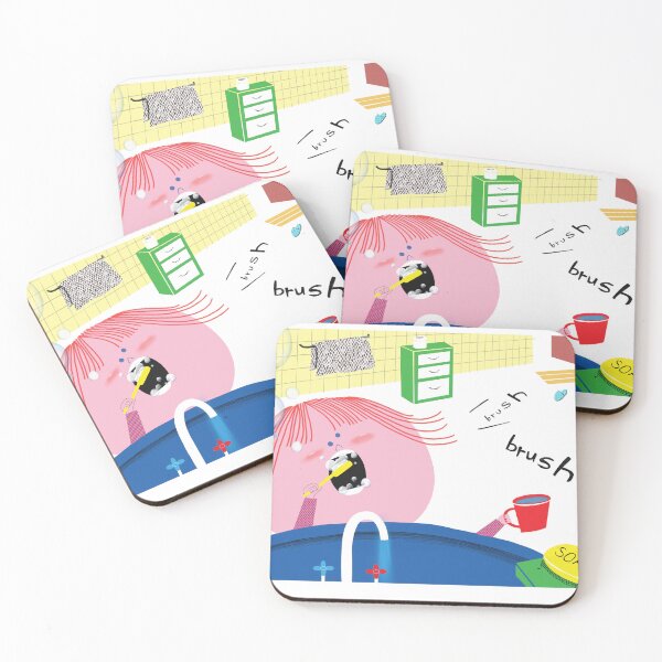 Item preview, child brushing teeth designed and sold by minigold.