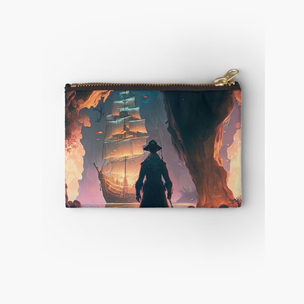 Item preview, Pirate Veils and Glowing Skies A Treasure Island Adventure designed and sold by oanaunciuleanu.