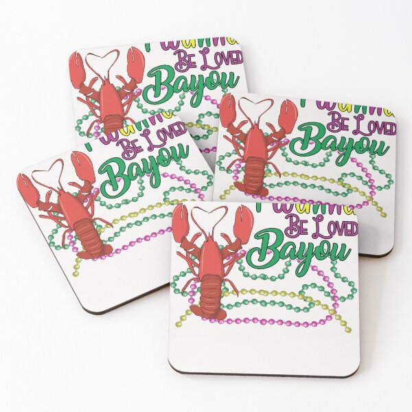 Item preview, Quiero ser amado Bayou Cangrejo divertido Hervir Mardi Gras Cajun NL designed and sold by LauraGaby.