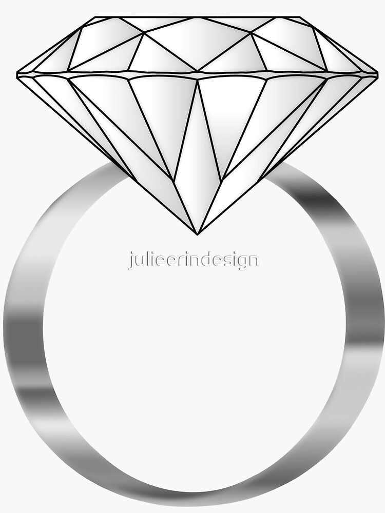 Wedding Ring Stickers, Unique Designs