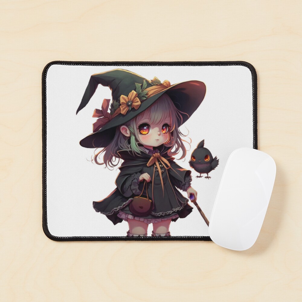 A cute little Witch (anime style) : r/AdorableArt