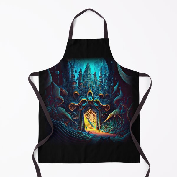 Item preview, psychedelic castle designed and sold by Christolamber.