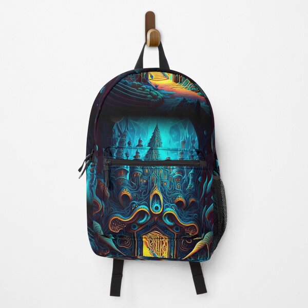 Item preview, psychedelic castle designed and sold by Christolamber.