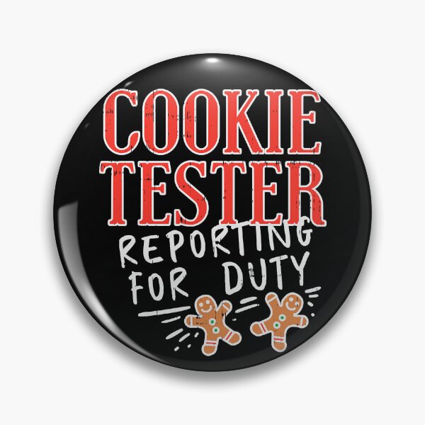 Item preview, Cookie Tester Reporting Duty Funny Christmas Xmas Gift designed and sold by JackSadowski.