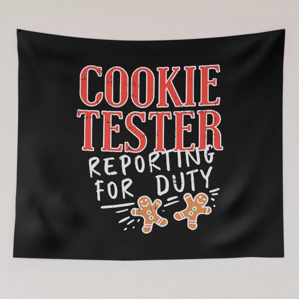 Item preview, Cookie Tester Reporting Duty Funny Christmas Xmas Gift designed and sold by JackSadowski.