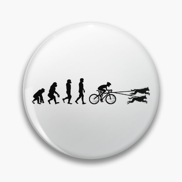 Item preview, Bikejoring DogScooting Dog Sport Bike Bicycle Evolution designed and sold by CuteDesigns1.
