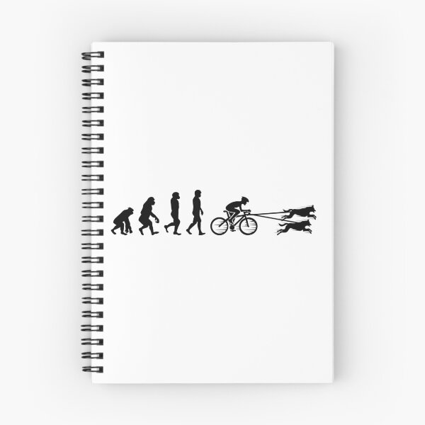 Item preview, Bikejoring DogScooting Dog Sport Bike Bicycle Evolution designed and sold by CuteDesigns1.