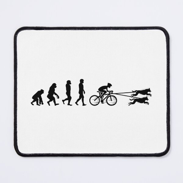 Item preview, Bikejoring DogScooting Dog Sport Bike Bicycle Evolution designed and sold by CuteDesigns1.